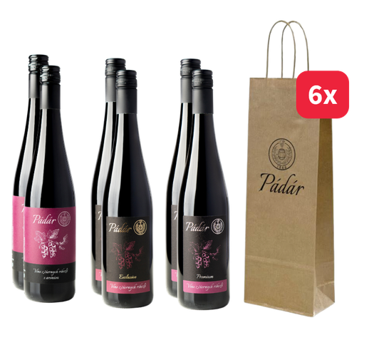 TOP Paket + 6x Pádár torba